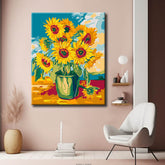 Painting by Numbers Master Van Gogh Sunflowers